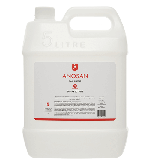 Prod 5-Anosan - Disinfectants, fungicides, conventional anti-algae treatments.